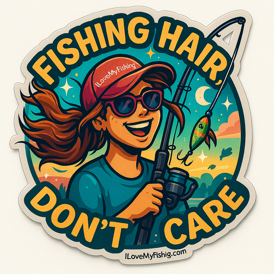 Fishing Hair, Don’t Care